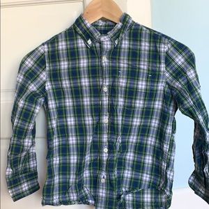 Crew cuts holiday button down